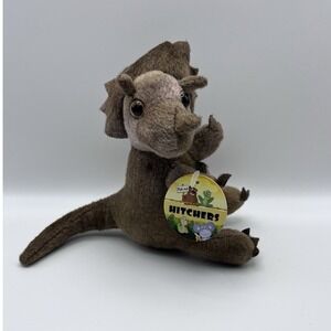 Squire Boone Village Hitchers Triceratops Dinosaur Plush 6 Inch